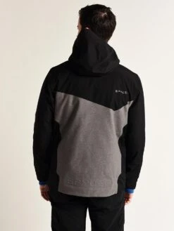 Spyder Men's Chambers GTX Jacket -Standrews Links Officials Store 181732 089tfl blk tksalt2