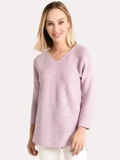 Project J Hi-Low V-Neck Sweater -Standrews Links Officials Store 18255 paleviolet 8c23832f 31a4 43e4 9d48 8fefd3cc2829