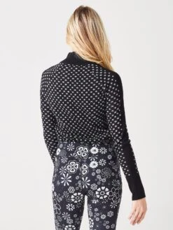 Krimson Klover Women's Showcase Mock Neck Sweater 17 Krimson Klover Women's Showcase Mock Neck Sweater -Standrews Links Officials Store 1825 x001BLACKxAlt3 48720830