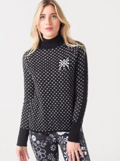 Krimson Klover Women's Showcase Mock Neck Sweater 14 Krimson Klover Women's Showcase Mock Neck Sweater -Standrews Links Officials Store 1825 x001BLACKxPrimary 48540079