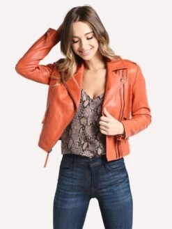 Joie Women's Leolani Leather Jacket
