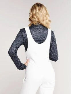 Obermeyer Women's Nari 1/4 Zip Top -Standrews Links Officials Store 19013 nightfallleopardprintalt1