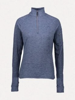 Obermeyer Women's Discover 1/4 Zip Baselayer -Standrews Links Officials Store 19025 intotheblue