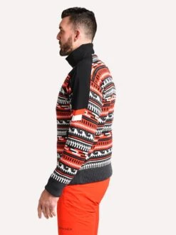 SPYDER Men's Legacy GTX Infinium Lined Sweater -Standrews Links Officials Store 191094 620VOLCANOalt2