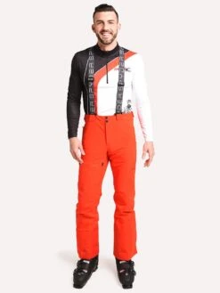 SPYDER Men's Rival Zip T-Neck -Standrews Links Officials Store 191264 015BLACKVOLCANOalt1