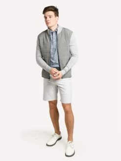 Stitch Enzo Hybrid Tech Jacket 8 Stitch Enzo Hybrid Tech Jacket -Standrews Links Officials Store 191SA0500 LIGHTCHARCOALalt3