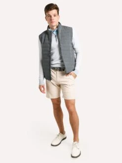 Stitch Cabrio Quilted Vest -Standrews Links Officials Store 191SA0505 NAVYBLAZERalt3