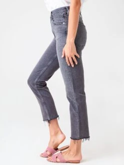 Citizens Of Humanity Women's Daphne Crop High Rise Stove Pipe Jean -Standrews Links Officials Store 1939 1193xFREEFALLWASHEDBLACKxAlt2 43709923