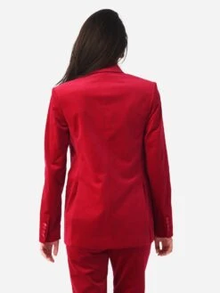 ALC Women's Declan Velvet Jacket -Standrews Links Officials Store 1JAKT00667xELECTRICPINKxAlt4 84809040