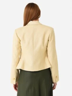 ALC Women's River Cotton Jacket -Standrews Links Officials Store 1JAKT00682xBARELYBEIGExAlt4 91299469