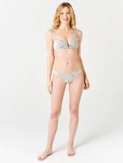 Tori Praver Women's Marlow Rib Classic Bikini Bottom 7 Tori Praver Women's Marlow Rib Classic Bikini Bottom -Standrews Links Officials Store 1R20SBMWSSxSTARxAlt3