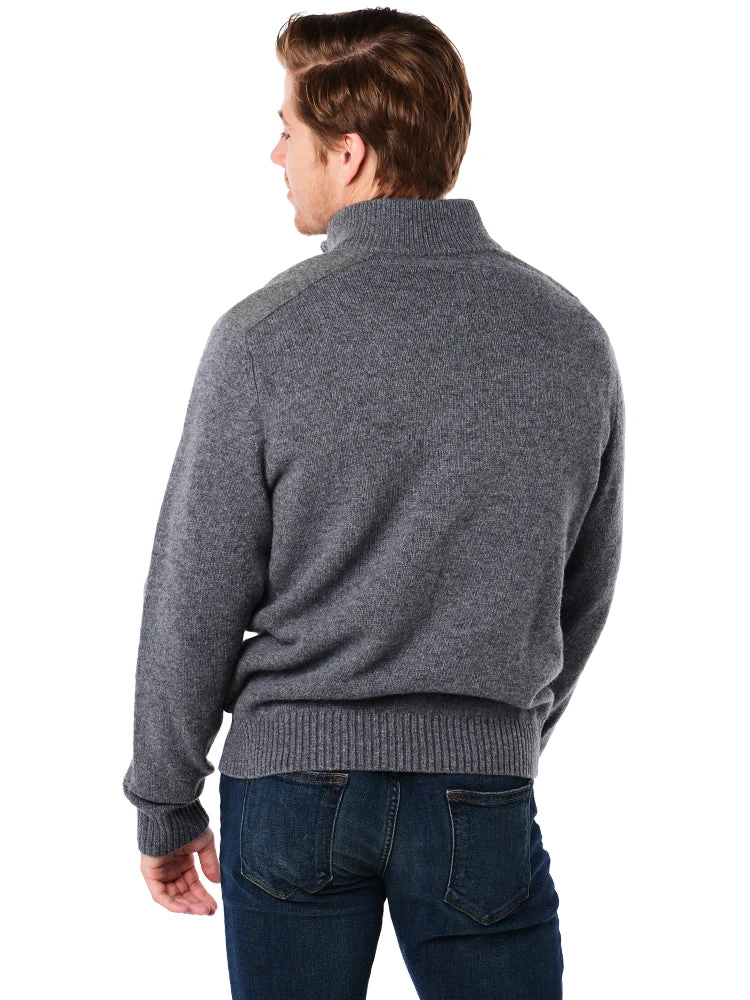 Vineyard Vines Men's Felt Shoulder 1/4 Zip Pullover 5 Vineyard Vines Men's Felt Shoulder 1/4 Zip Pullover - Image 5