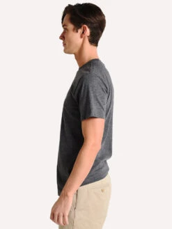 Vineyard Vines Short Sleeve Rod & Reel Island Tee -Standrews Links Officials Store 1v000221 charcoalheatheralt2