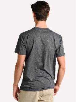 Vineyard Vines Short Sleeve Rod & Reel Island Tee -Standrews Links Officials Store 1v000221 charcoalheatheralt3