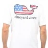 Vineyard Vines Men's Flag Whale Graphic T-Shirt