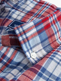Vineyard Vines Firework Plaid Classic Tucker -Standrews Links Officials Store 1w3619 634lighthouseredalt1
