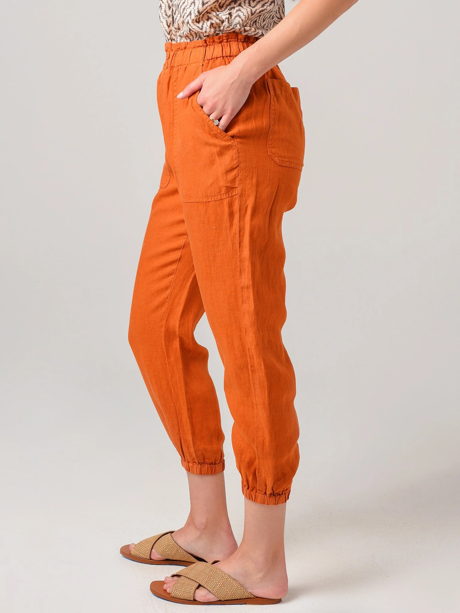 Joie Women's Derren B Linen Pant 2 Joie Women's Derren B Linen Pant - Image 2