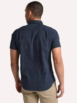 Bonobos Rivie Short Sleeve Slim Shirt -Standrews Links Officials Store 20799 duaneflower deeppacificalt3