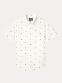Bonobos Green Cocktail Umbrellas Riviera Short Sleeve Shirt