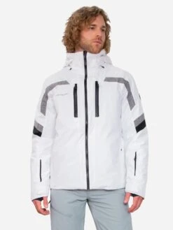Obermeyer Men's Chroma Jacket -Standrews Links Officials Store 21112xWHITExPrimary 76550370