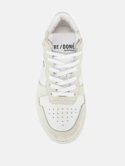 Re/Done Women's 80s Basketball Shoe -Standrews Links Officials Store 212 14W8BSHxWHITExAlt3