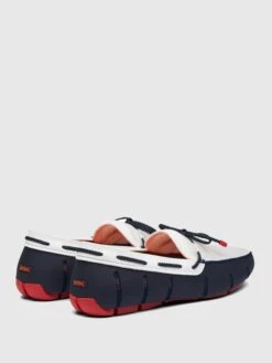 Swims Men’s Braided Lace Loafer -Standrews Links Officials Store 21215 818xNAVYREDWHITExAlt2 7407596