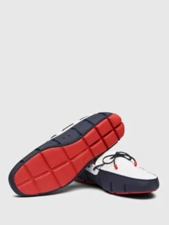 Swims Men’s Braided Lace Loafer -Standrews Links Officials Store 21215 818xNAVYREDWHITExAlt3 7407598