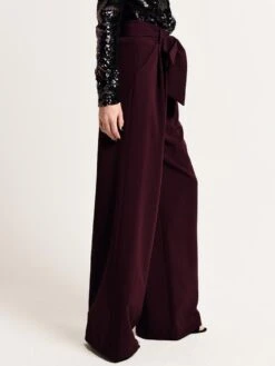 Milly Natalie Pant -Standrews Links Officials Store 213ic03955 bordeauxalt1