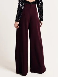 Milly Natalie Pant -Standrews Links Officials Store 213ic03955 bordeauxalt2