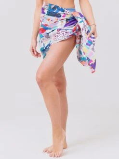 Hunter Bell Women's Printed Sarong -Standrews Links Officials Store 22SPA2AxPATCHWORKxPrimary 61123586