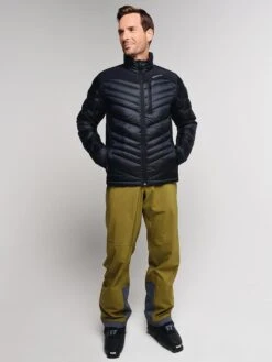 Obermeyer Men's Ion Stretch Insulator Jacket 11 Obermeyer Men's Ion Stretch Insulator Jacket -Standrews Links Officials Store 24004 blackalt1