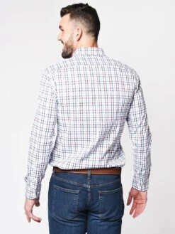 Bonobos Men's Tech Button Down Slim Shirt -Standrews Links Officials Store 25019 FAIRFAXSONICPLUMalt2