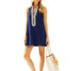 Lilly Pulitzer Jane Navy Shift Dress