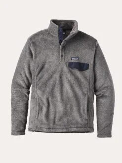 Patagonia Men's Re-Tool Snap-T Fleece Pullover 7 Patagonia Men's Re-Tool Snap-T Fleece Pullover -Standrews Links Officials Store 25390 feathergrey inkblackx dyealt2
