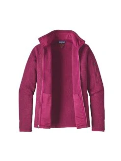 Patagonia Women's Better Sweater Fleece Jacket -Standrews Links Officials Store 25542 magentaalt1
