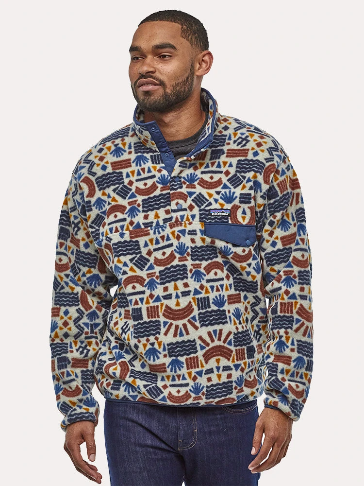 Patagonia Men's Lightweight Synchilla Snap-T 3 Patagonia Men's Lightweight Synchilla Snap-T - Image 3