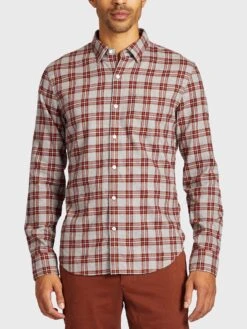 Bonobos Men's Brushed Button Down Slim Shirt