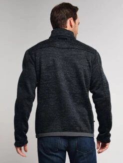 Obermeyer Men's Gunter Knit Jacket -Standrews Links Officials Store 27039 blackalt3