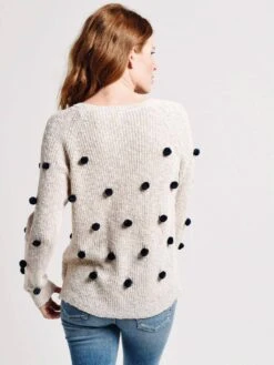 Mo:Vint Pompom Sweater -Standrews Links Officials Store 278 00487 oatmealalt2