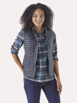 Patagonia Women's Coastal Valley Vest -Standrews Links Officials Store 28020 forgegreyalt2