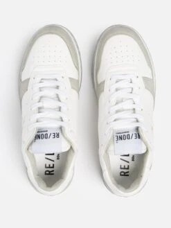 Re/Done Women's 80s Sustainable Basketball Shoe -Standrews Links Officials Store 290 14W8BSHxWHITExAlt2 28497797