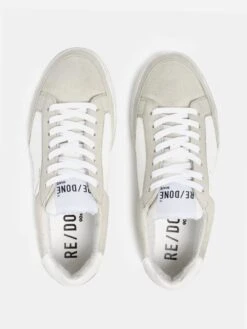 Re/Done Women's 90s Sustainable Skate Shoe -Standrews Links Officials Store 290 14W9SKSHxWHITExAlt2 74549097