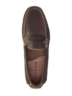 Trask Derek Moccasin -Standrews Links Officials Store 30 00472 mahoganyalt2