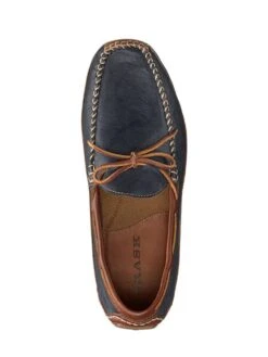 Trask Driver Moccasin -Standrews Links Officials Store 30 1299 navysheepskinalt1