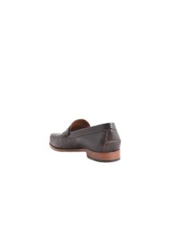 Trask Sadler Loafers -Standrews Links Officials Store 30 1386 dkbwnsheepskinalt2