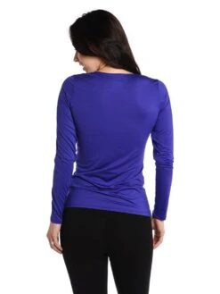 Snow Angel Cybersilk Classic Scoop Neck Baselayer Top -Standrews Links Officials Store 301 20 bluealt3