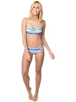 Seafolly Blue Coast Butier Bandeau Bikini Top -Standrews Links Officials Store 30574 045 bluecoastalt1