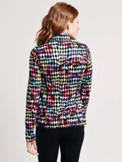 Sno Skins Micro Fiber Print Zip Neck 8 Sno Skins Micro Fiber Print Zip Neck -Standrews Links Officials Store 30738 18 harlequinalt2