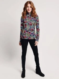 Sno Skins Micro Fiber Print Zip Neck 9 Sno Skins Micro Fiber Print Zip Neck -Standrews Links Officials Store 30738 18 harlequinalt3