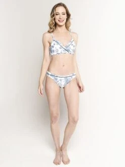 Seafolly LoveBirds Wrap Front Booster -Standrews Links Officials Store 30834 184 whitealt1